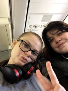 Sydney's traveling companion